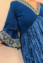 Saher Velvet Suit Set