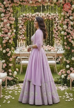 Lilac Lehenga Set 01 (2)