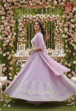 Lilac Lehenga Set 01 (3)