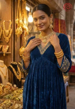 Saher Velvet Suit Set01 (1)