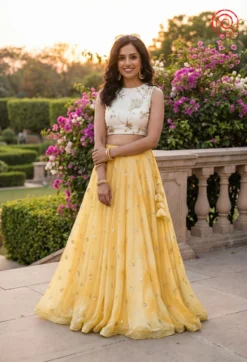 Scent of Summer Lehenga Set - Hpuse of Sivana