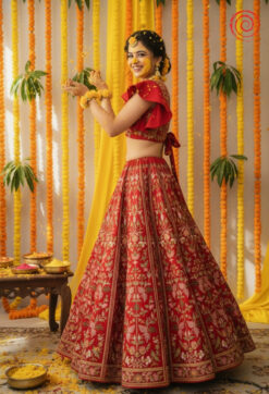 Bageecha Lehenga Set house of sivana 01 (113)