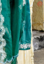 Sattva Green Anarkali Set