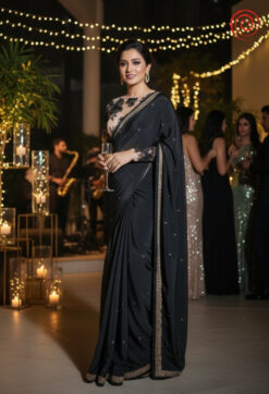 Siyahi Saree