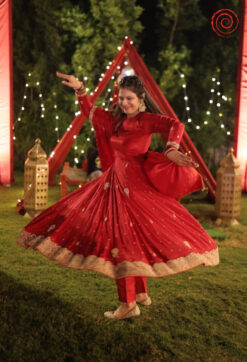 Sindoori Anarkali Set house of sivana 01 (33)